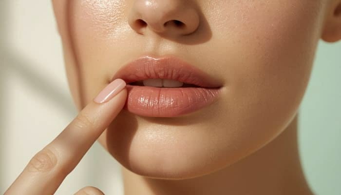 Procedimento de Spa Labial em Praia Seca
